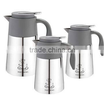 1.2l stainless steel vacuum thermos coffee bottles ,vacuum coffee kettle, stainless steel coffee kettles, steel vacuum kettles