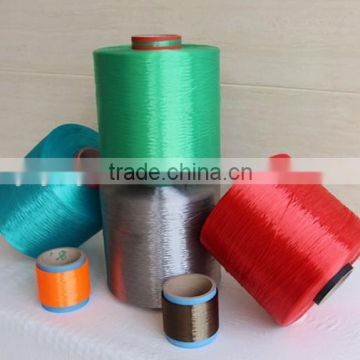 Dope Dyed Medium Tenacity Industrial 100% Polyester Yarn