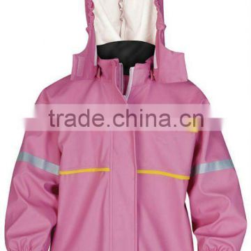 enjoy fast sale pu raincoat