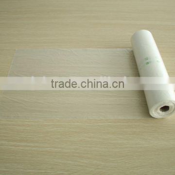 Transparent Virgin HDPE Flat Bag On Roll For Daily Packing