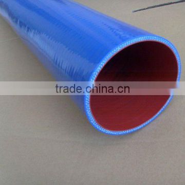 Straight Silicone Hose, 1 meter, 4 Ply, Blue