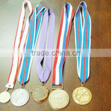 custom design gold,silver,bronze metal medal