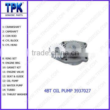 4BT 4BT3.9 4BTA OIL PUMP 3937027, R130-5 R150LC-7/9 Engine Parts                        
                                                Quality Choice
