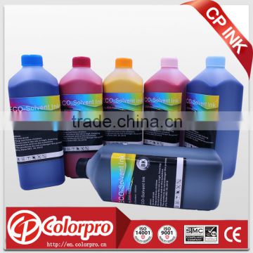 Wide color gamut and high adhesive indoor use Eco Solvent Ink compatible for Epson print head