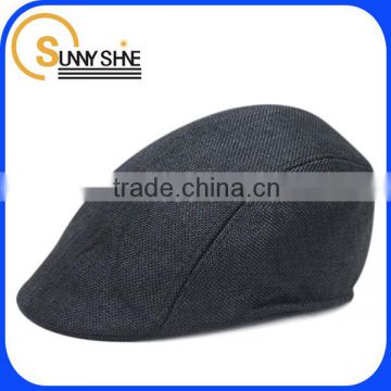 Sunny Shine custom black beret hats for men