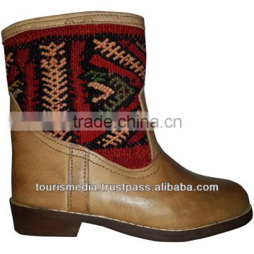 Handmade moroccan kilim boot size 37 n10 Wholesale