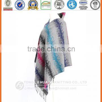 cheap woven 100%acrylic rayon scarf