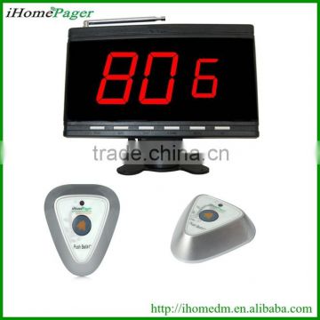 Fast food restaurant table service display system