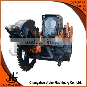 road trencher Or Digging,CE Certificated trencher fiber optic JHK600
