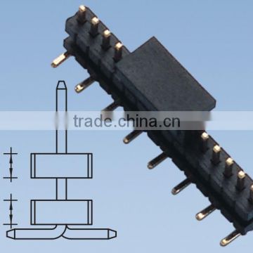 Double Insulator SMT Pitch: 1.27 mm Pin Header H=1.0