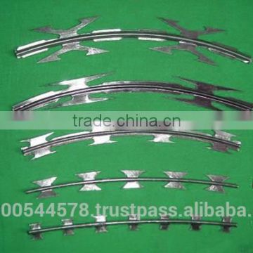 galvanized concertina razor barbed wire, razor barbed wire (factory)