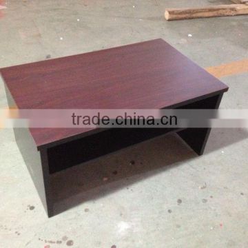 solid wood legs and high laminate pressure top coffee table