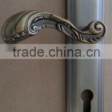 Egyptian aluminum door handle and lock in door and window handles