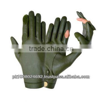 Mens Leather Hunting Gloves