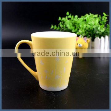 Hot selling fresh color custom ceramic coffee mug