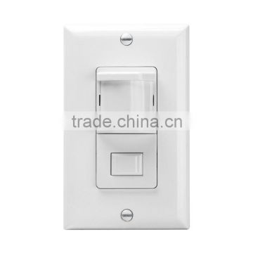 Passive infrared wall switch occupancy sensor
