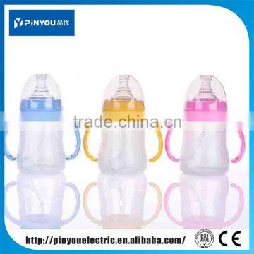 cheap 180ml silicone baby bottle food grade baby milk bottle Anti flatulence Baby Bottle