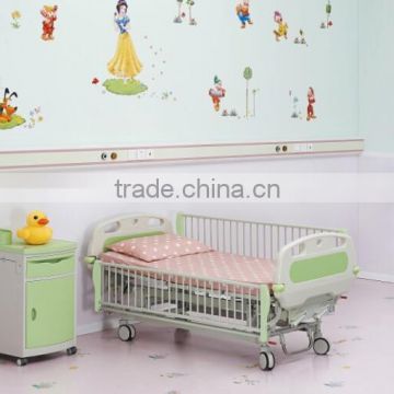 ABS engineering plastic Metal hospital bed for child
