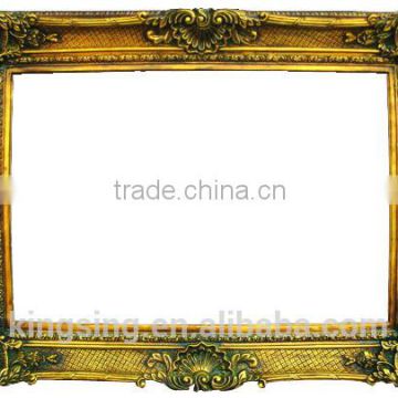 beautiful resin picture frame for wholesale classical decoration