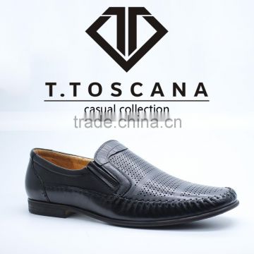 Italian new model men leather casual shoes