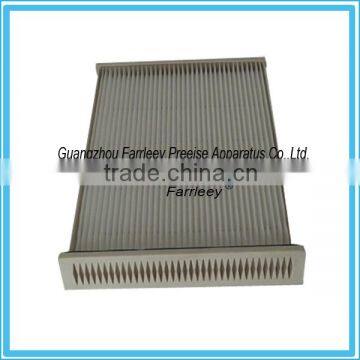 Plasma cutting dust collector systems flat pleated filter