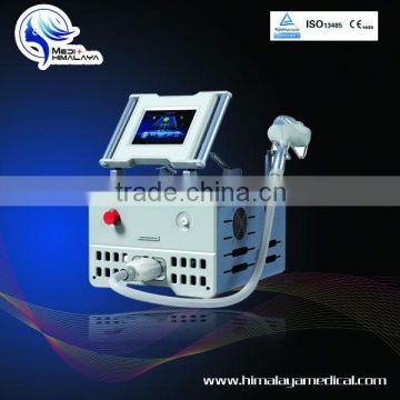 Hot !!! The best SHR hair removal machine in 2014 , Unique handle with cooling tip , real painless and color free !