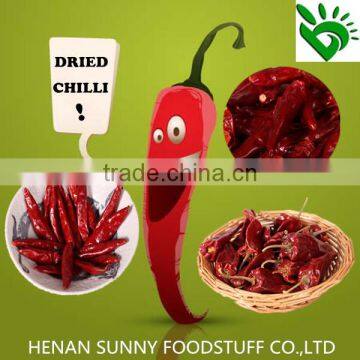 Factory Price of Dehydrated Small Red Chilli