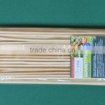 diameter 3.5mm customize BBQ disposable bamboo skewer