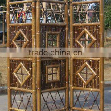 bamboo folding screen