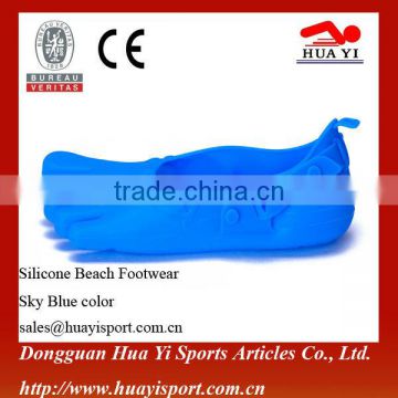 Factory high quality wholesale silicone new design beach footwear