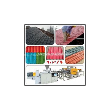 Synthetic Resin Tile sheet extrusion plant