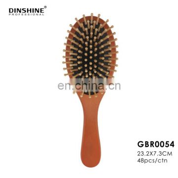 Hot sale hair professional factory price round bamboo brush for salon