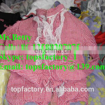 Top quality fashion used clothes in bales china