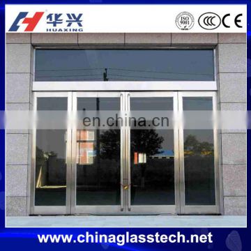 CE certification solid stucture aluminum frame frosted glass garage doors