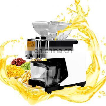 small home use stainless steel  automatic intelligent cold and hot function peanut oil press / oil presser machine