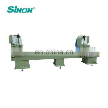 CO and CE Aluminum window machine of double head cutting saw