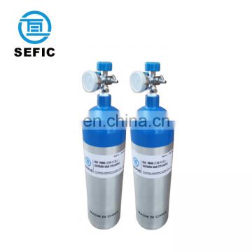 2018 Medical Aluminum Gas Cylinder Ambulance Oxygen Cylinder