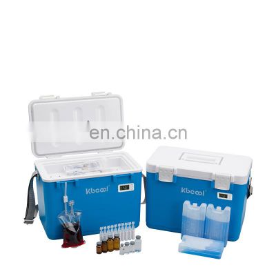 12L Portable Blood Vaccine Ice Cooler Plastic Non-medical device Transport Cooler Box