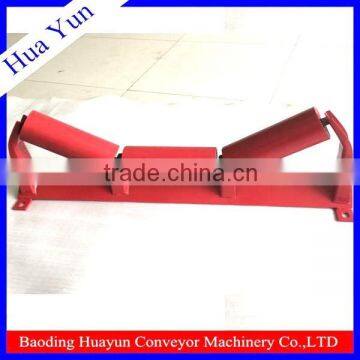 conveyor belt patterned steel carrier conveyor roller set made in huayun factory