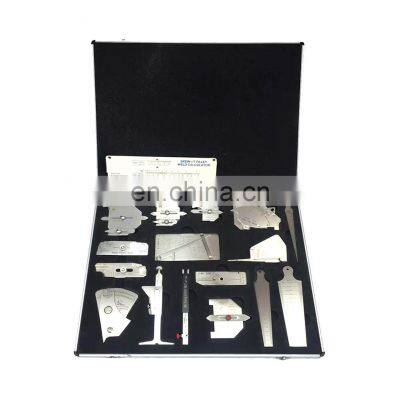 High Precision NDT Inspection 14pcs Set Welding Gauge Inspection Tool Kit