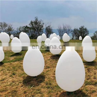 Wireless Waterproof Outdoor Christmas LED Light for Home Garden Party Decorations Solar Led Ball Stone Lamp Lighting
