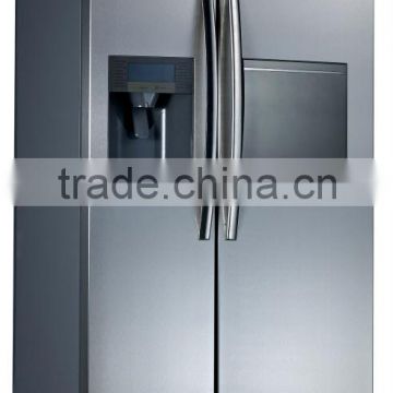 Colorful Luxurious Side by side no frost refrigerator with UL