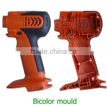custom precision bicolor mould for tooling housing