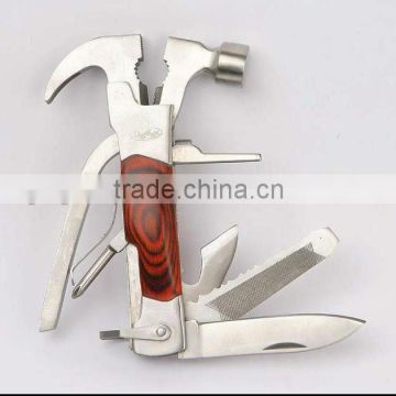 Stainless steel multi-functions nail hammer 2037C