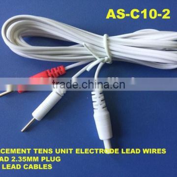 Tens Electrode Wire Lead With 2.35mm DC plug