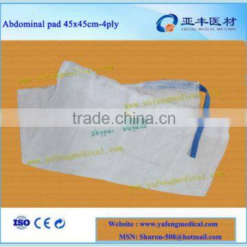 Best price for surgical non-washed medical abdominal pad