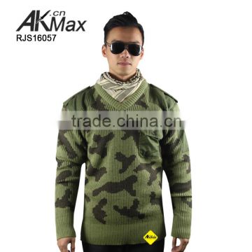 Military Camping Camouflage Sweater U.S Style for Hiking