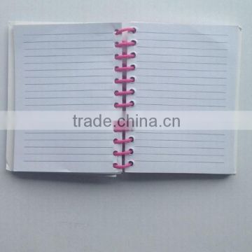 holigraphic spiral mini notebook