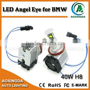 40W H8 LED angel eye halo ring light marker