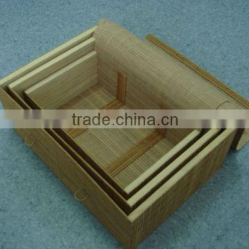 Bamboo Storage Boxes